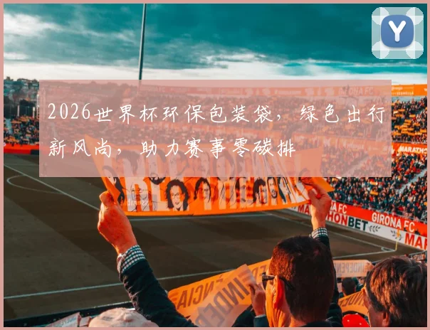 2026世界杯环保包装袋，绿色出行新风尚，助力赛事零碳排